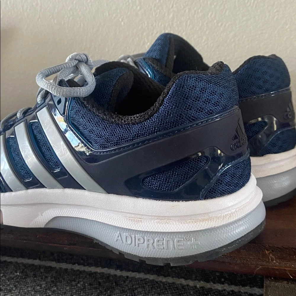 Adidas Men B24434 Blue Running Shoes Size 7.5 Very Good Condition!!